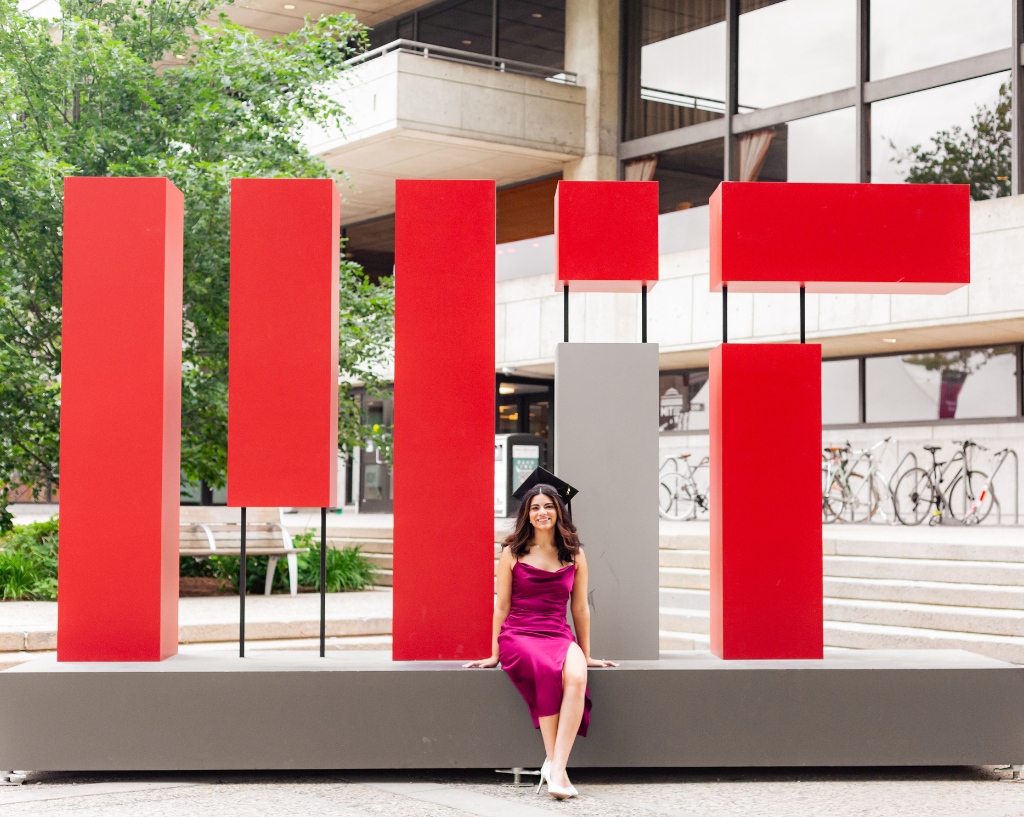 woman at graduate school