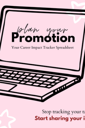 Plan your Promotion - your Work Wins Tracker